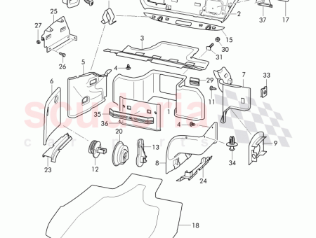 Photo of trunk lining D 27 05 2013 3W7 863…