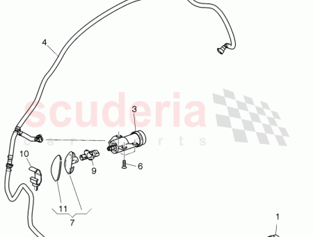 Photo of Hose for headlight washer system D 14 05…