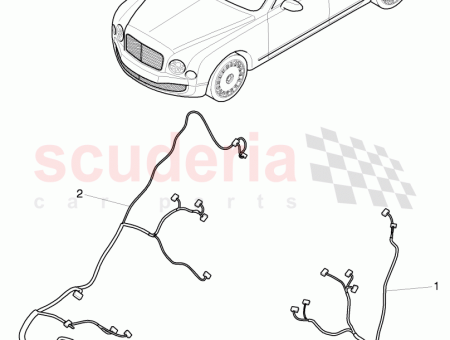 Photo of wiring harness for electri cally operated and heated…