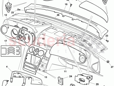 Photo of 1 set of adhesive tapes Bezel for display…