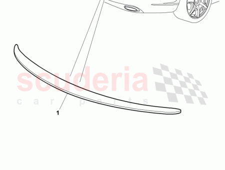 Photo of rear spoiler…