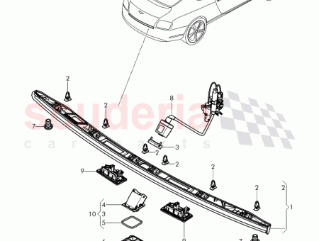 Photo of trim panel for hatch gate D MJ 2016…