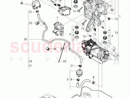 Photo of tie wrap with bracket for weld pin…