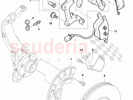 Photo of splash shield for brake disc 3D0 615 311…