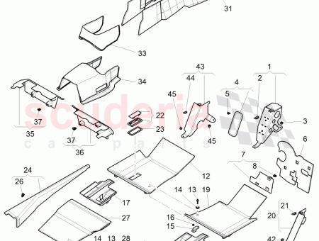 Photo of sound absorber for pedal plate D 06 01…
