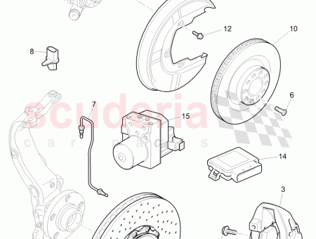 Photo of brake caliper 3W8 698…