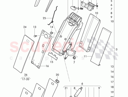 Photo of armrest veneered D 09 07 2012 3W0 885…