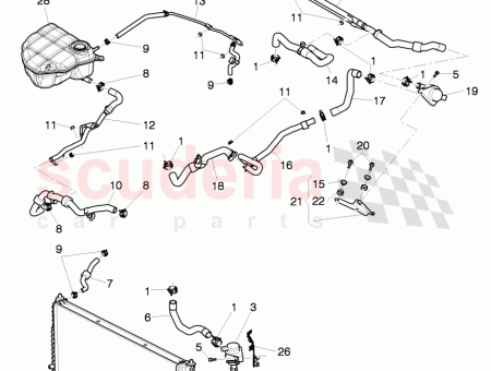 Photo of coolant hose…