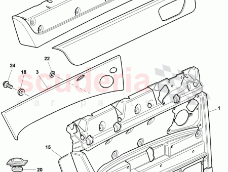 Photo of housing centre veneer with inlay work and crossbanding…