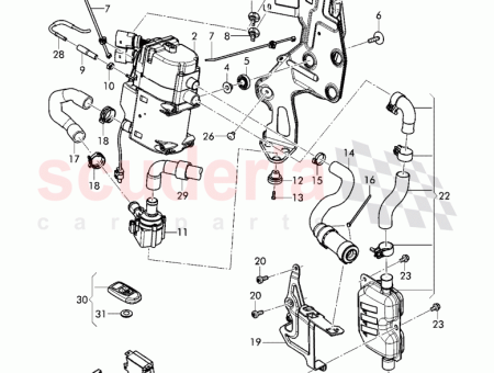 Photo of stationary heater for circuit 36A 265 081…