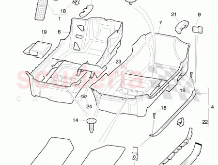 Photo of floor cover manufactured to order refer to the…