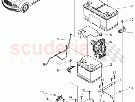 Photo of tray battery 3Y0 804 872…