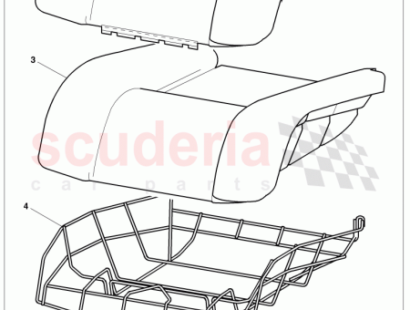 Photo of seat support 3W8 885 032…