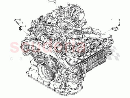 Photo of bracket for connector housing 057 971 804…