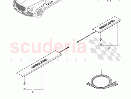 Photo of Entry strip illuminated JNV 853 373…