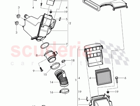 Photo of intake hose…
