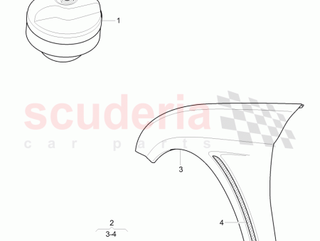 Photo of fender 3W8 821 022…