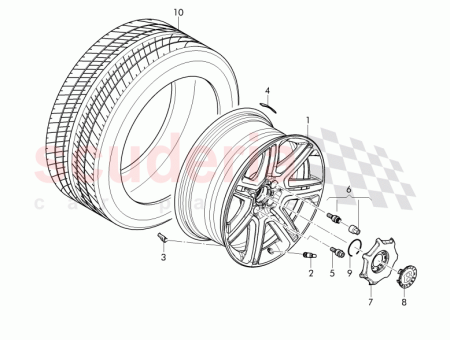 Photo of alloy wheel 36A 601 025…