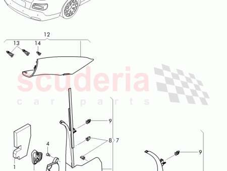 Photo of A PILLAR TRIM TRIMMED EQU…