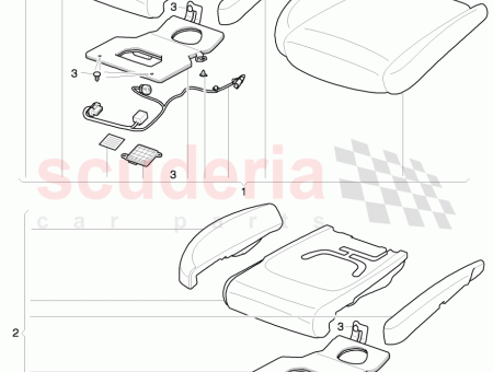Photo of Service kit padding for seat F ZA C…