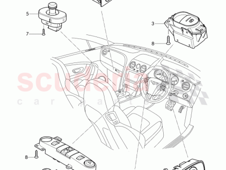 Photo of Switch Unit 4W0 959 676…