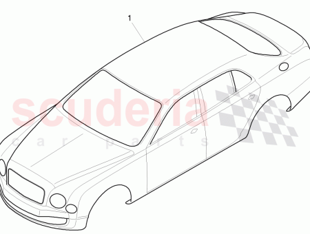 Photo of body shell Glass sunroof D MJ 2013 3Y5…