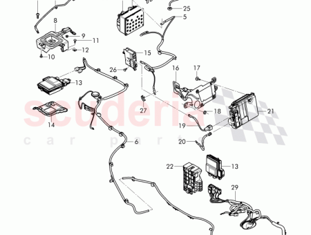 Photo of harness for battery for compressor…