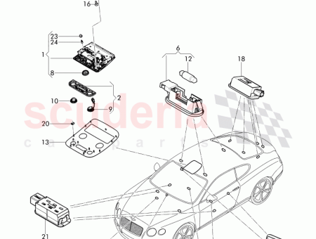 Photo of Switch Unit Roof module 3W0 959 527…