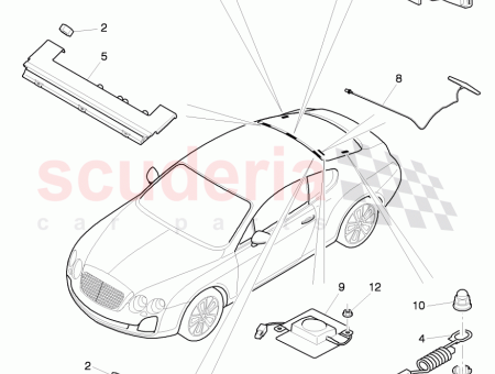 Photo of antenna booster 3W0 035 225…