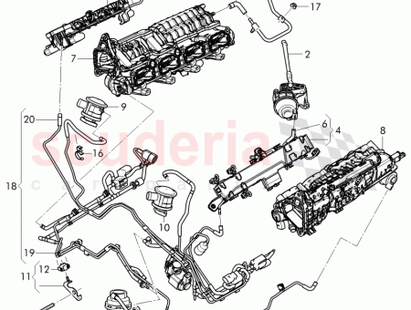 Photo of 1 set of vacuum pipe and breather tube…