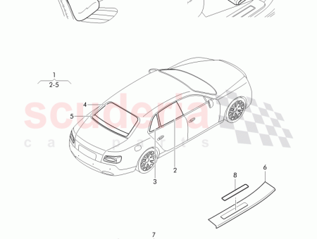 Photo of rear and side window JNV 857 466…