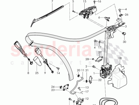 Photo of bracket belt guide also use…