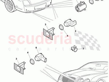 Photo of control unit for park assist D 23 02…