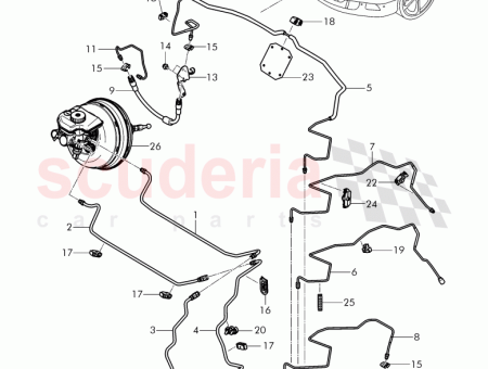 Photo of brake line 3W0 614 724…