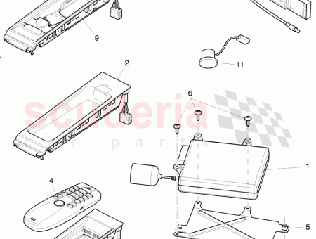Photo of retaining shell 3W3 035 721…