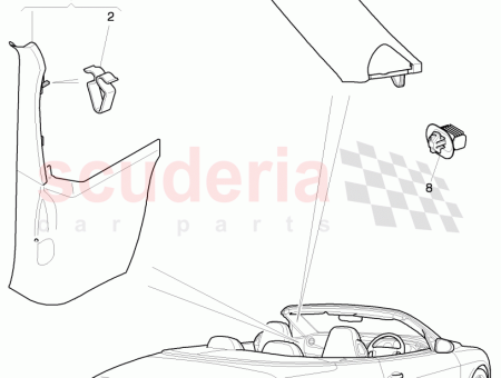 Photo of A pillar with one loudspeaker…