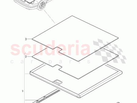 Photo of Load assist tray and trunk lining rubber JNV…