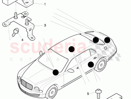 Photo of Aerial for access and start authorisation KESSY 8K0…