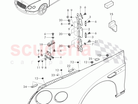 Photo of fender 3W8 821 021…