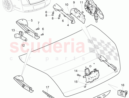 Photo of control unit for hood rear F 3W A…