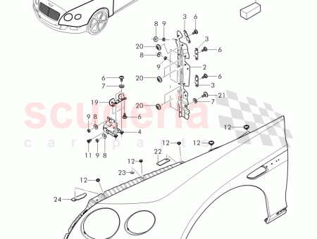 Photo of fender 3W8 821 022…