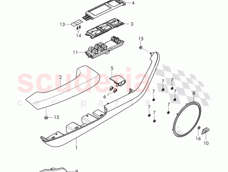 Photo of armrest upper part 3W3 867 926…