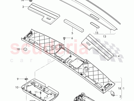 Photo of moulded headlining leather…