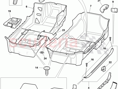 Photo of floor cover manufactured to order refer to the…