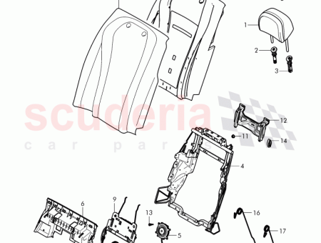 Photo of clamp for seat frame…