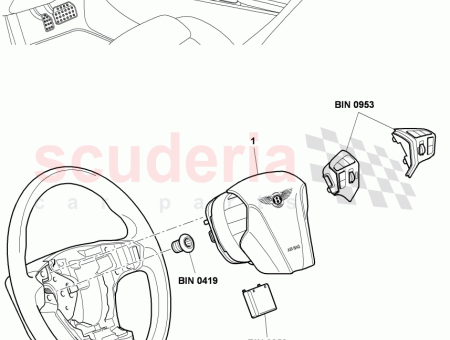 Photo of airbag unit for steering wheel manufactured to order…