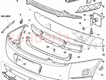 Photo of bolt hex hd with shoulder D 27 10…