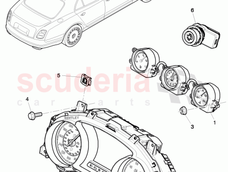 Photo of combi instrument with revolu tion counter D MJ…