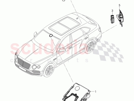Photo of Control unit for lane change assist D 25…