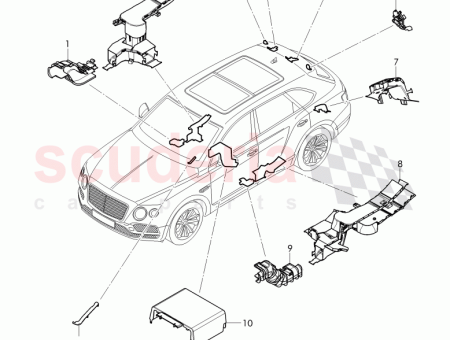 Photo of wiring conduit steering column 4M1 971 824…